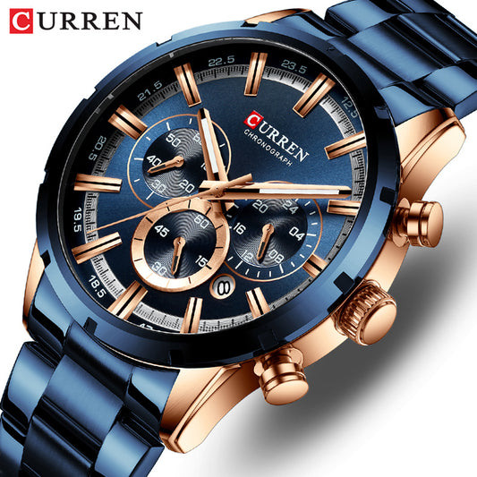 CURREN Men Quartz Watch Top Brand